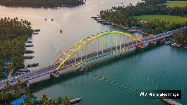 ഉദ്‌ഘാടനം കഴിഞ്ഞിട്ട് മാസങ്ങൾ, ദുരിതം തീരാതെ പെരുമ്പളം പാലം; ടാറിംഗ് ഇതുവരെ തീർന്നില്ല, വഴിവിളക്കില്ല!
